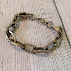 Silver Chucky Chain Bracelet
